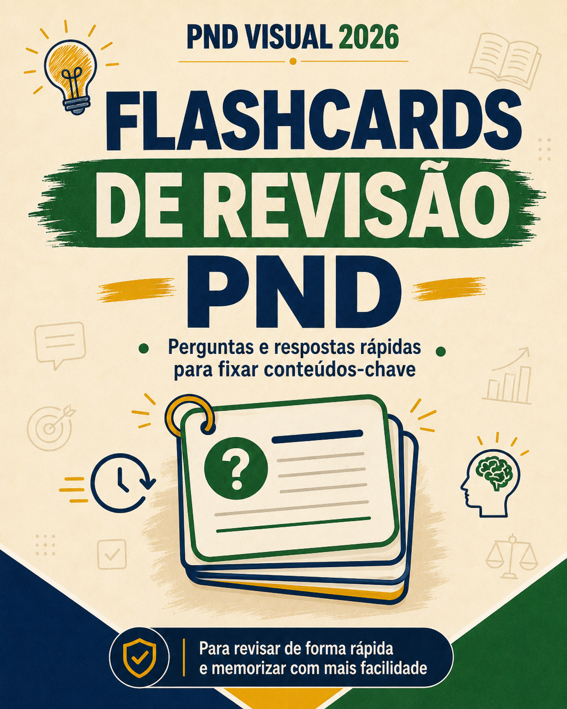 Flashcards de Revisão PND